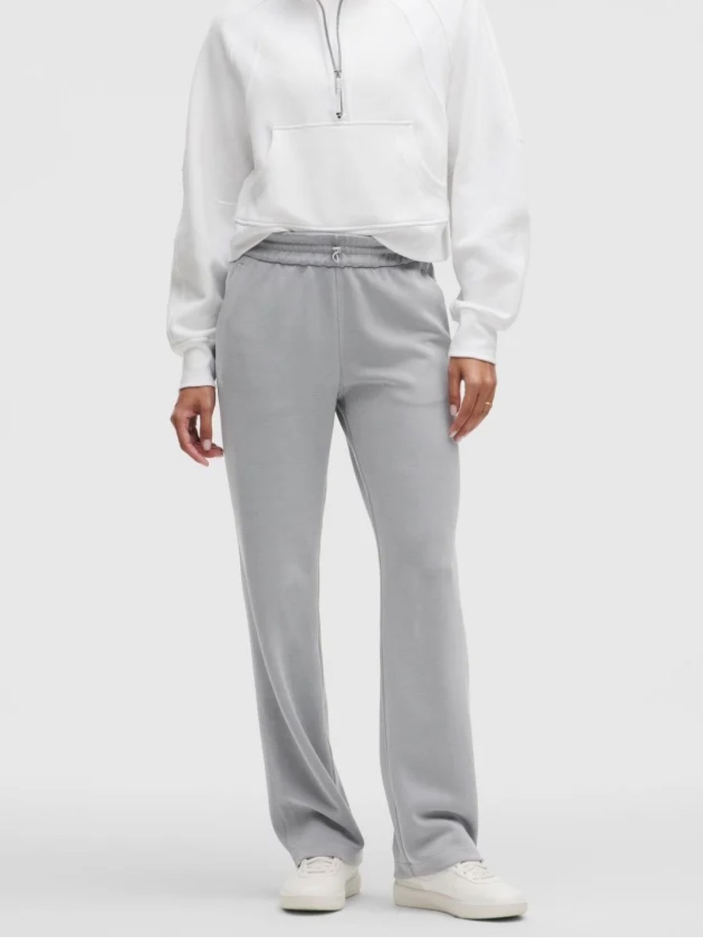 lululemon athletica Gray Softstreme High Rise Regular Drawstring Pants